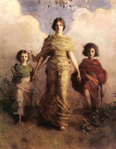 Thayer The Virgin A4 Photo Print