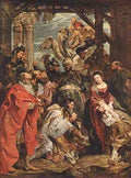 The Adoration of the Magi A4 Photo Print