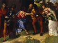 The Adultress Before Christ Titians A4 Photo Print