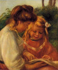 The Alphabet Also Known As Jean And Gabrielle 1897 A4 Photo Print