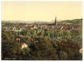 The Alps I Berne Vintage A4 Photo Print