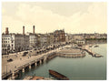 The Alster Pavillion Jungfernstieg Hamburg Vintage A4 Photo Print