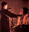 The Angel Appears To St Joseph In A Dream La Tour A4 Photo Print