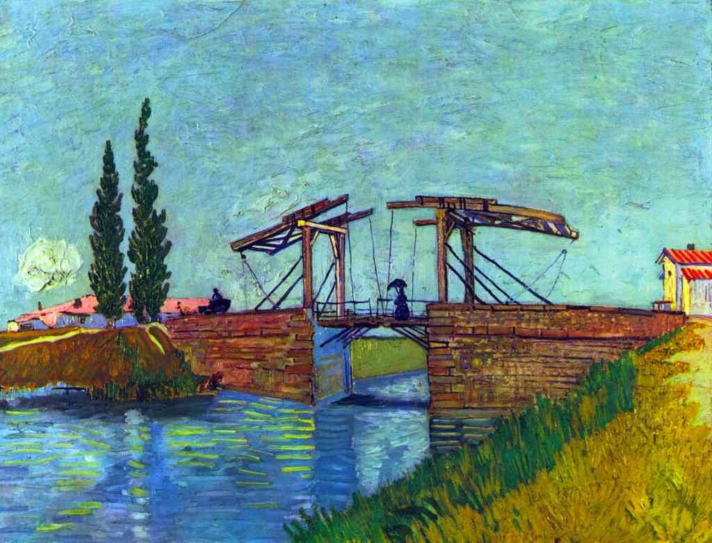 The Anglois Bridge At Arles The Drawbridge Van Gogh A4 Photo Print
