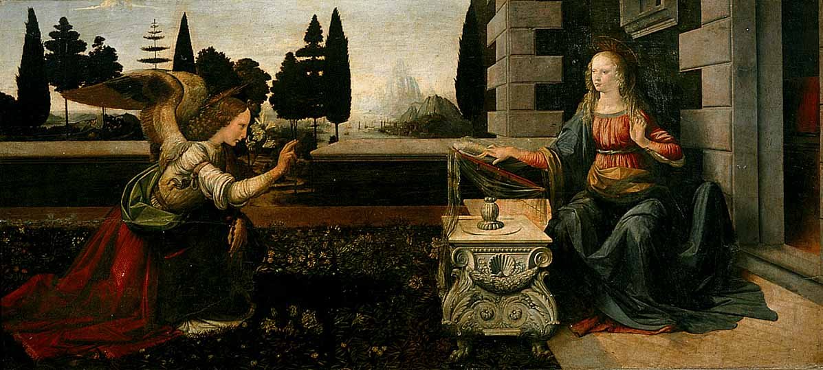 The Annunciation Eur Art A4 Photo Print