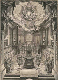 The Apotheosis Of Isis 1693 Vintage A4 Photo Print