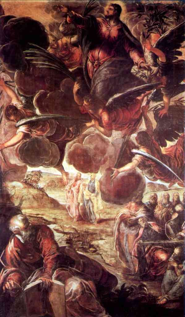 The Ascension 2 Tintoretto A4 Photo Print