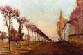 The Avenue Sisley Impressionism A4 Photo Print
