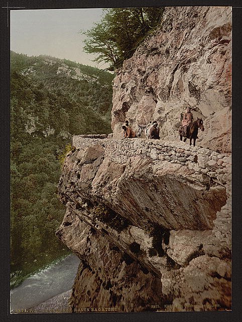 The Bagatski Ravine Caucasus Vintage A4 Photo Print