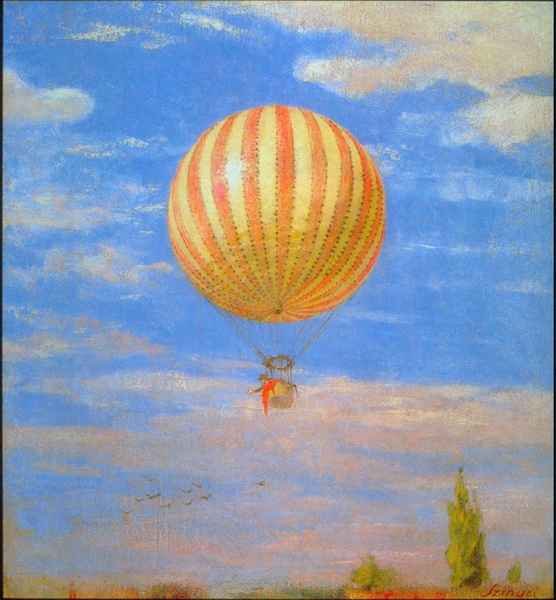 The Baloon by Merse Impressionism A4 Photo Print