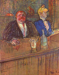 The Bar Toulouse Lautrec A4 Photo Print