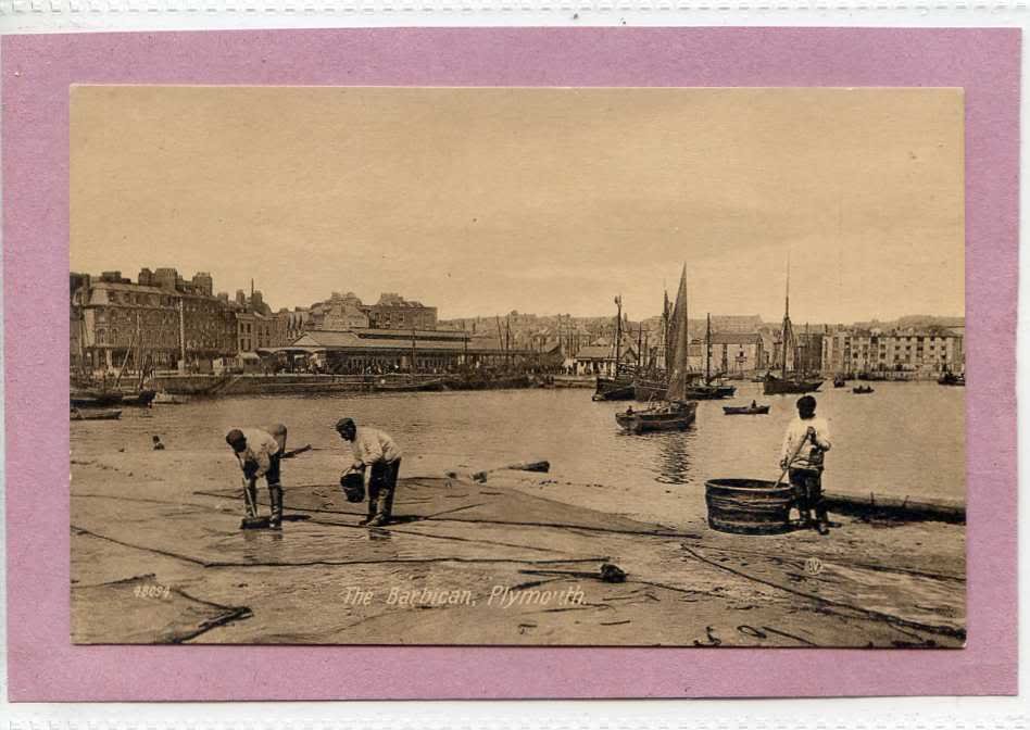 The Barbican Plymouth Devon Vintage A4 Photo Print