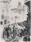 The Barricade Manet A4 Photo Print