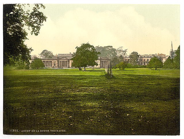 The Baths Ashby de la Zouch Vintage A4 Photo Print