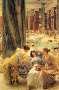 The Baths Of Caracalla Lawrence Alma Tadema A4 Photo Print