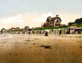 The Beach St Pair France Vintage A4 Photo Print
