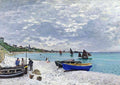 The Beach at Sainte Adresse 2 Monet use A4 Photo Print