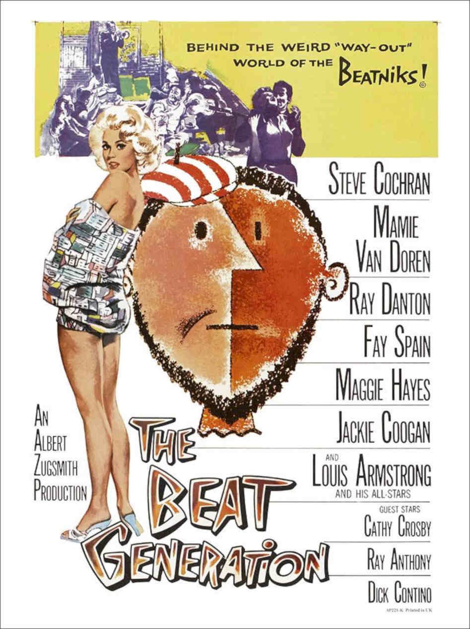 The Beat Generation Vintage Retro Advert Poster A4 Photo Print