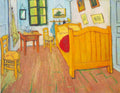 The Bedroom In Arles Saint Remy Van Gogh A4 Photo Print
