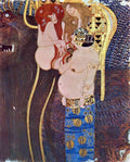 The Beethoven Freize 2 Klimt A4 Photo Print