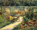 The Bench Also Known As My Garden 1881 A4 Photo Print