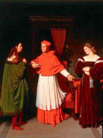The Betrothal Of Raphael A4 Photo Print