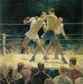 The Big Fight A4 Photo Print