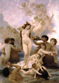 The Birth Of Venus Bouguereau A4 Photo Print