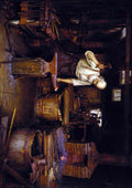 The Blacksmith Jefferson David Chalfant A4 Photo Print