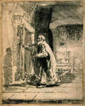 The Blindness Of Tobit Sil A4 Photo Print
