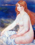 The Blond Bather 2 Renoir A4 Photo Print