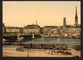 The Boieldieu Bridge Rouen Vintage A4 Photo Print