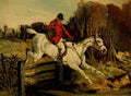 The Book Horse 1880 Full cry A4 Photo Print