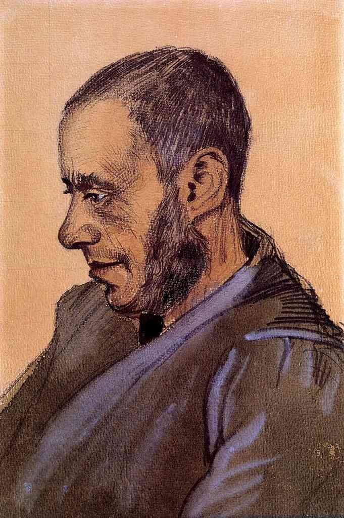 The Bookseller Blok Van Gogh A4 Photo Print