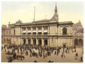 The Bourse Hamburg Vintage A4 Photo Print