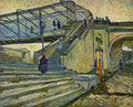 The Bridge At Trinquetaille By Van Gogh A4 Photo Print