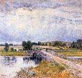 The Bridge From Old Lyme Hassam Impressionism American A4 Photo Print