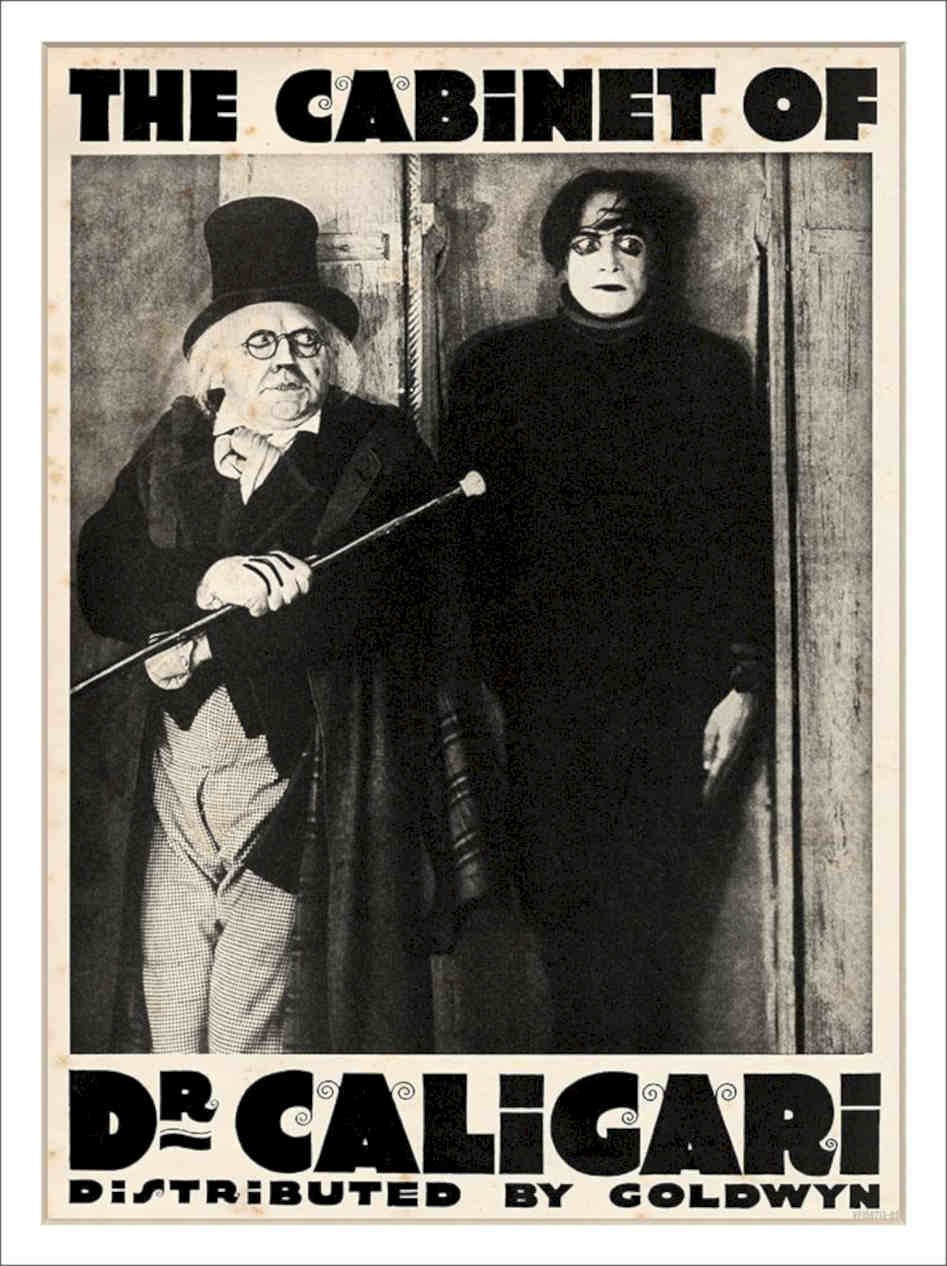 The Cabinet Of Dr Caligaru Vintage Retro Advert Poster A4 Photo Print