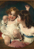 The Calmady Children Sir Thomas Lawrence A4 Photo Print