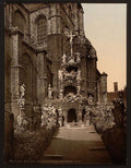 The Calvary St Pauls Church Antwerp Vintage A4 Photo Print