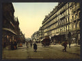 The Cannabiere Marseilles Vintage A4 Photo Print