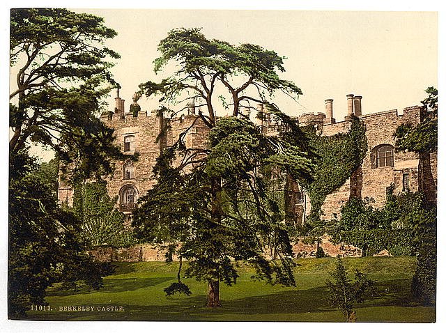 The Castle Berkeley Vintage A4 Photo Print