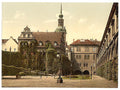 The Castle Yard Altstadt Dresden Saxony Vintage A4 Photo Print