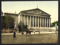 The Chamber of Deputies Paris Vintage A4 Photo Print