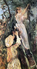The Cherry Tree by Morisot A4 Photo Print