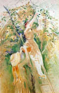 The Cherry Tree study by Morisot A4 Photo Print