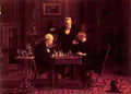 The Chess Players A4 Photo Print