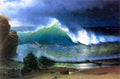 The Coast Of The Turquoise Sea Bierstadt A4 Photo Print