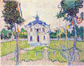 The Community House In Auvers Van Gogh A4 Photo Print