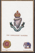 The Connaught Rangers Badge & Elephant Badge Vintage A4 Photo Print
